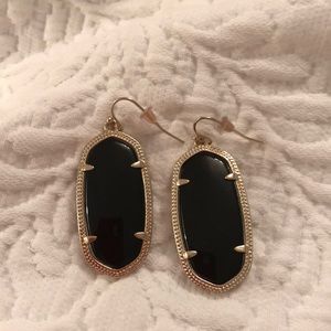Black Kendra Scott Earrings